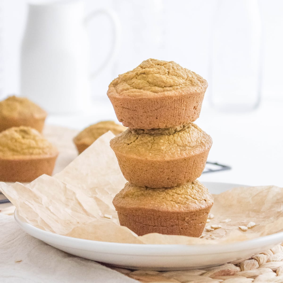Pumpkin Oatmeal Muffins