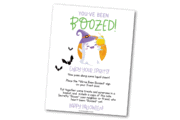 You've Been Boozed (Free Printables)