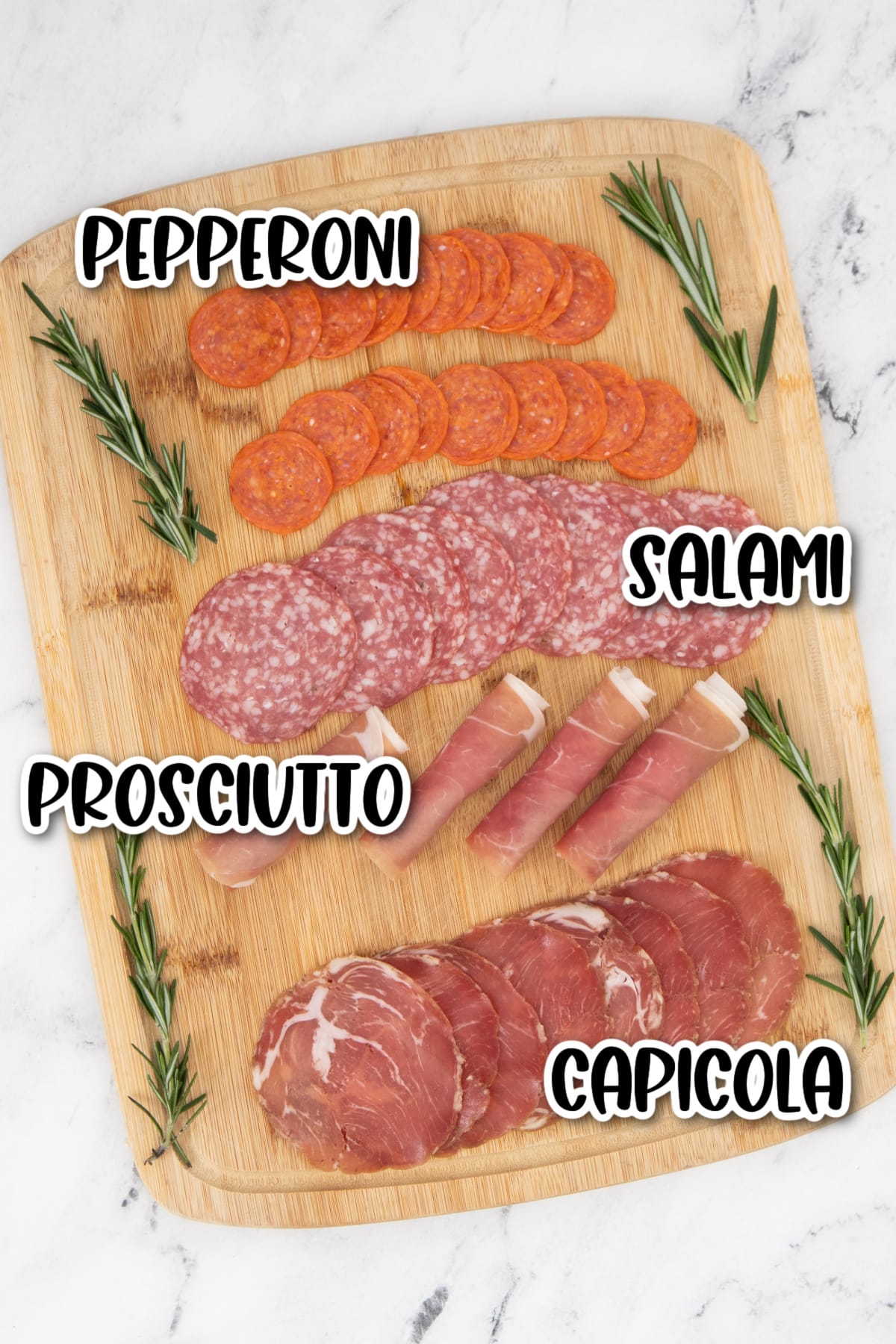 Meat for charcuterie board