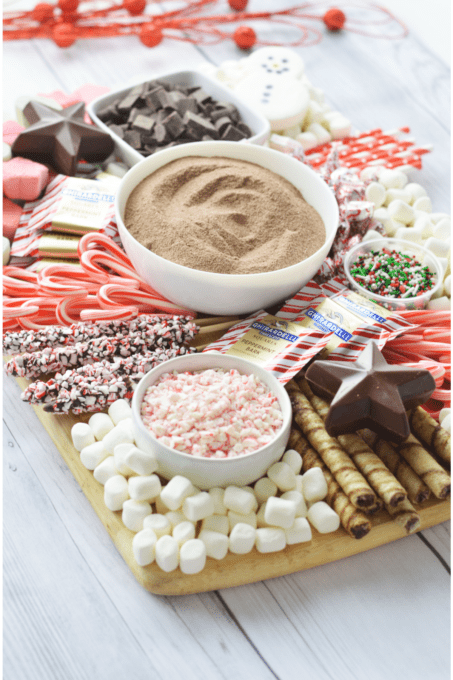 Hot Chocolate Charcuterie Board - Fun Money Mom