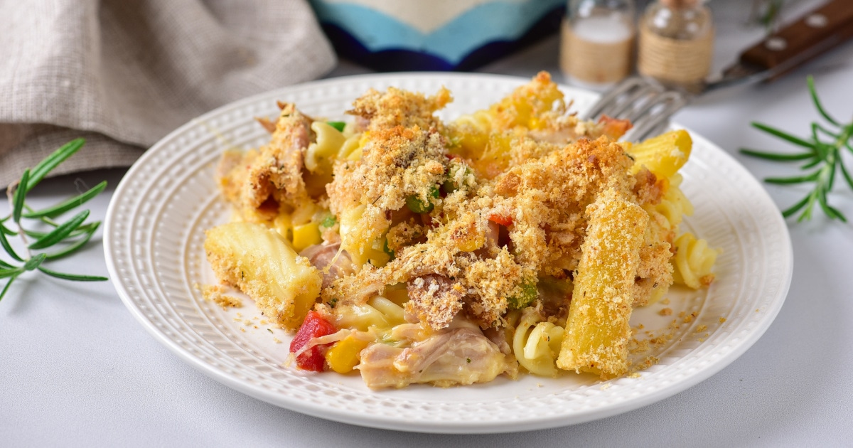 Easy Turkey Pasta Bake
