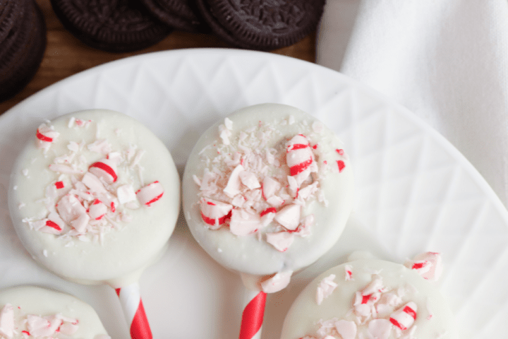 Peppermint Oreo Pops - Fun Money Mom