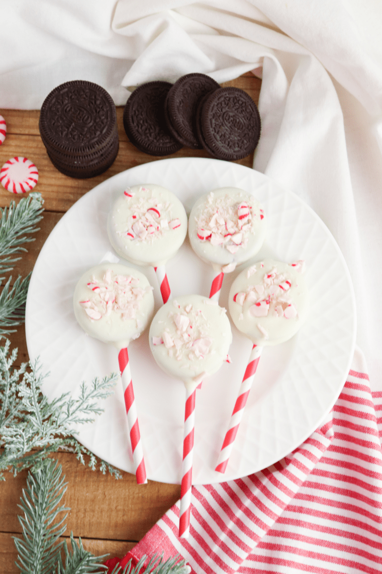 Pepermint Pop Peppermint Oreo Pops - Fun Money Mom
