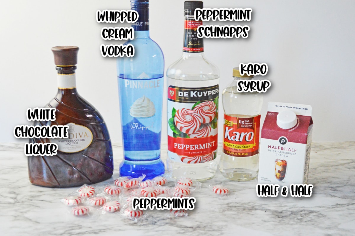 Peppermint Shot Recipe Ingredients