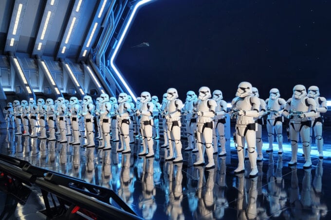 Storm Troopers at Rise Of The Resistance