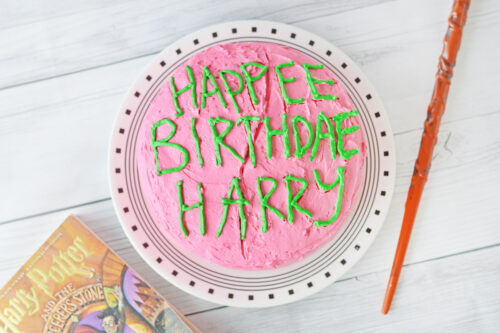 Finished Hagrid Cake