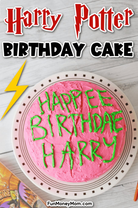 Harry Potter Birthday Cake Pin 1