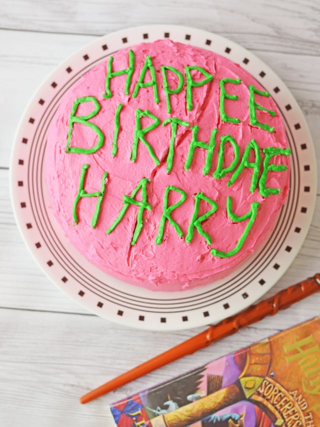 Hagrid Happy Birthday Cake Story - Fun Money Mom