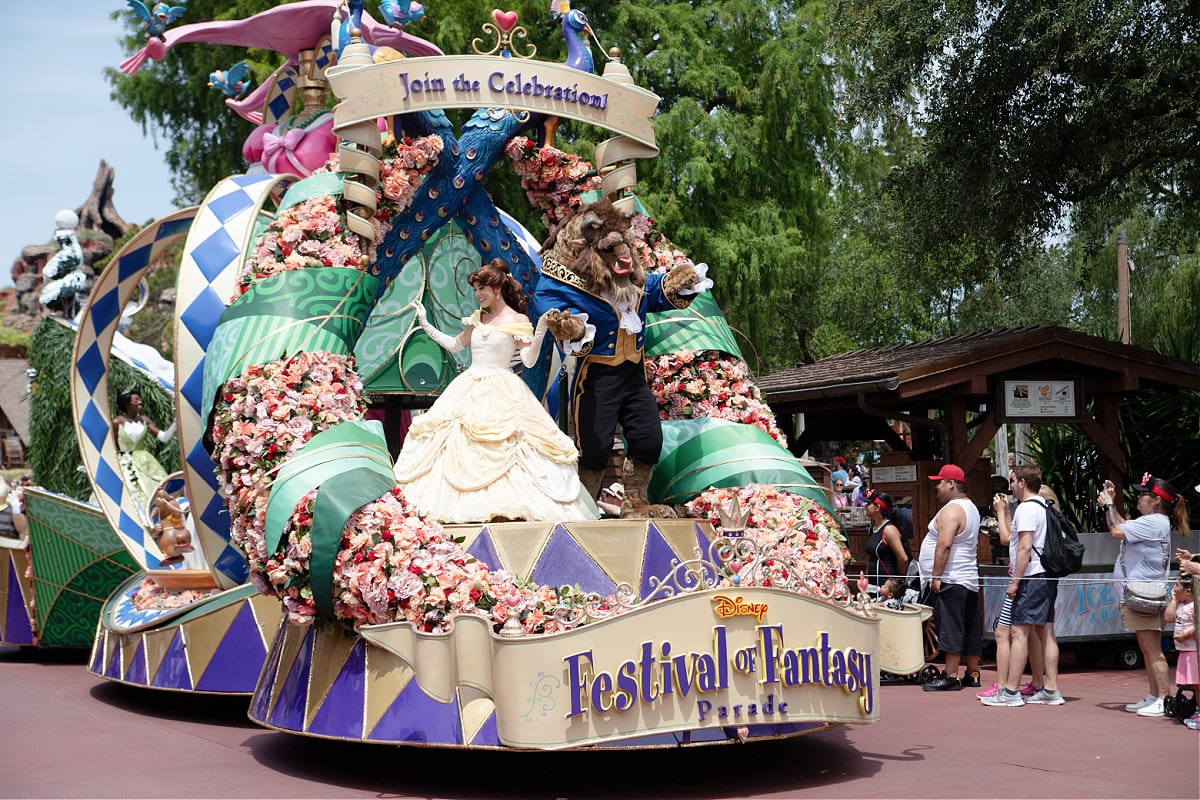 Festival Of Fantasy Parade at Magic Kingdom