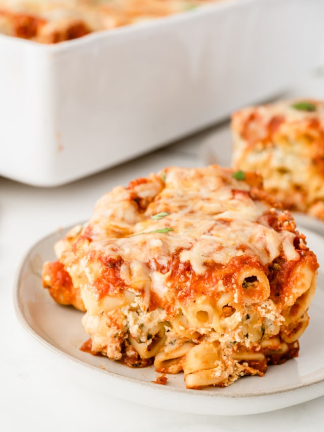 Easy Baked Ziti With No Meat Story Fun Money Mom