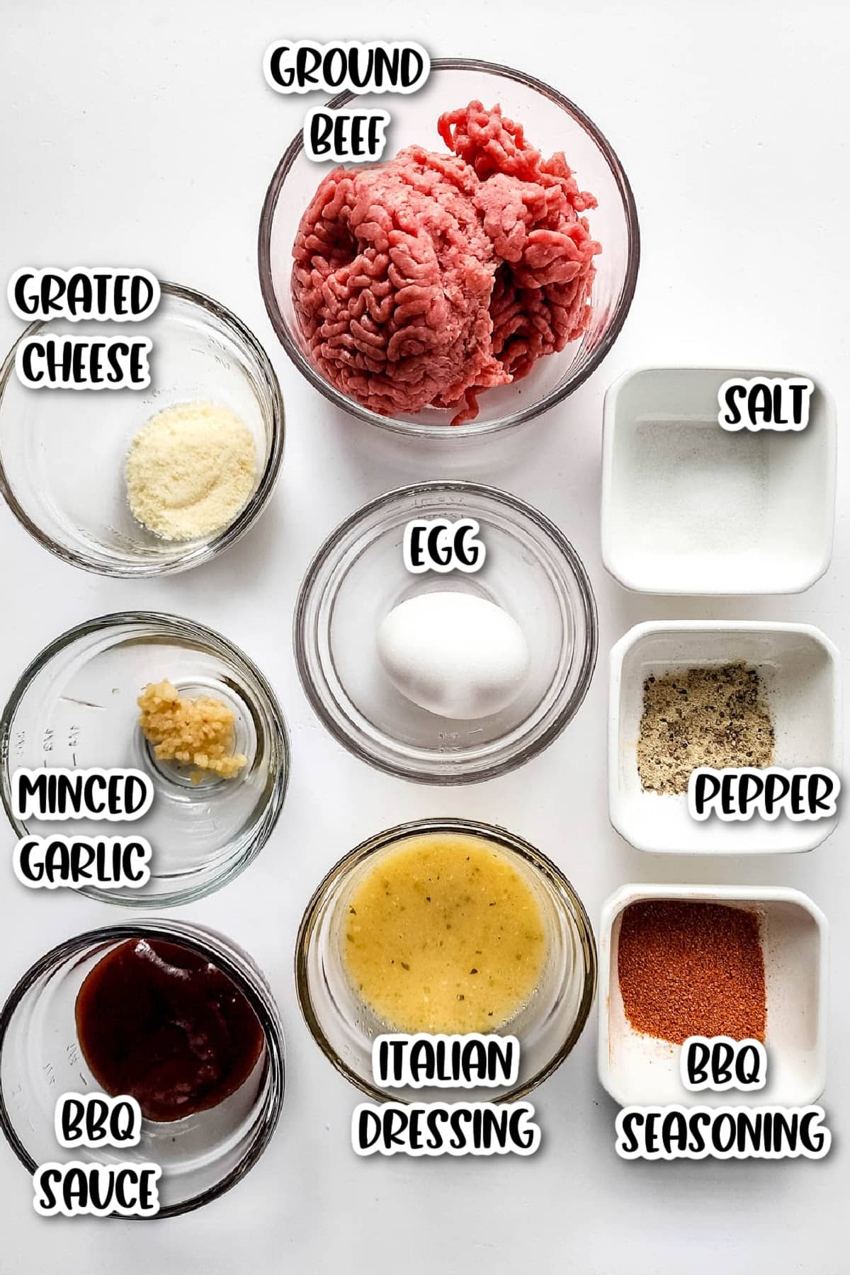 BBQ Meatballs Ingredients