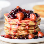 Honey Pancakes recipe card image