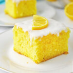 Lemon Jello Cake recipe card