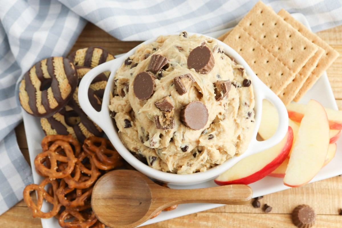 Reese's Peanut Butter Dip from above