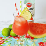Watermelon Rum Punch Recipe Card Image