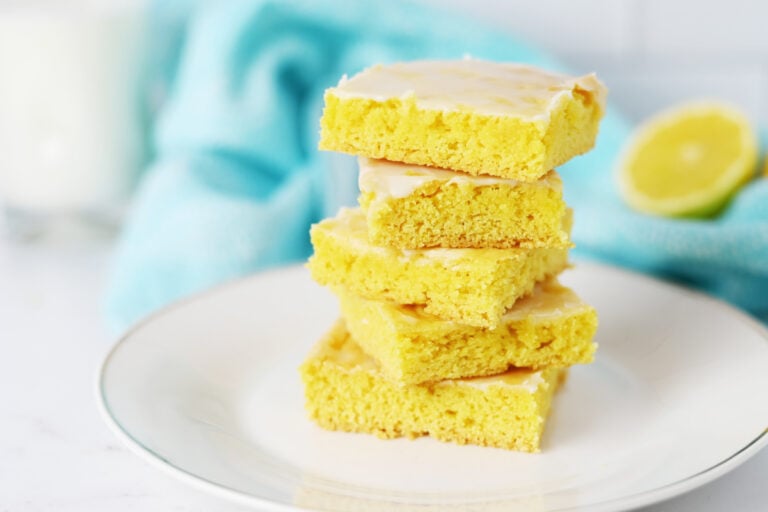 Easy Lemon Bars with Cake Mix