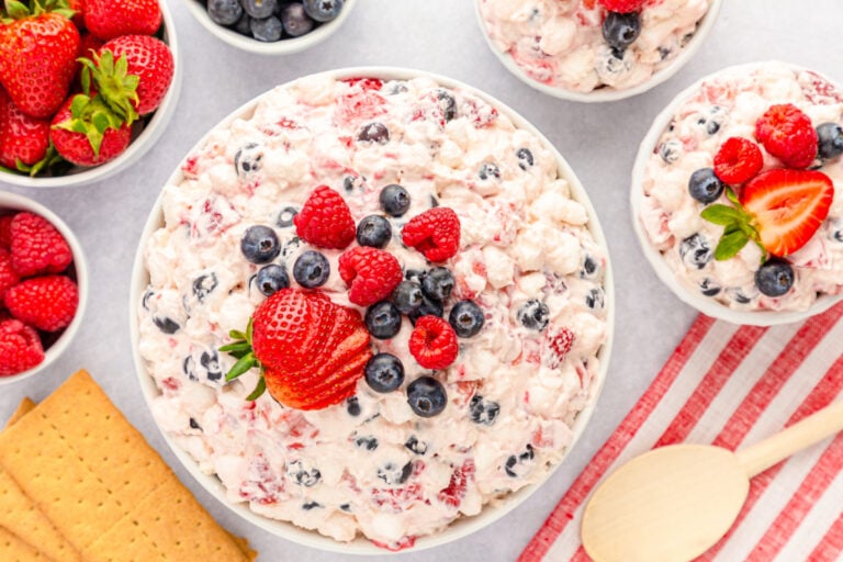 Mixed Berry Cheesecake Fluff