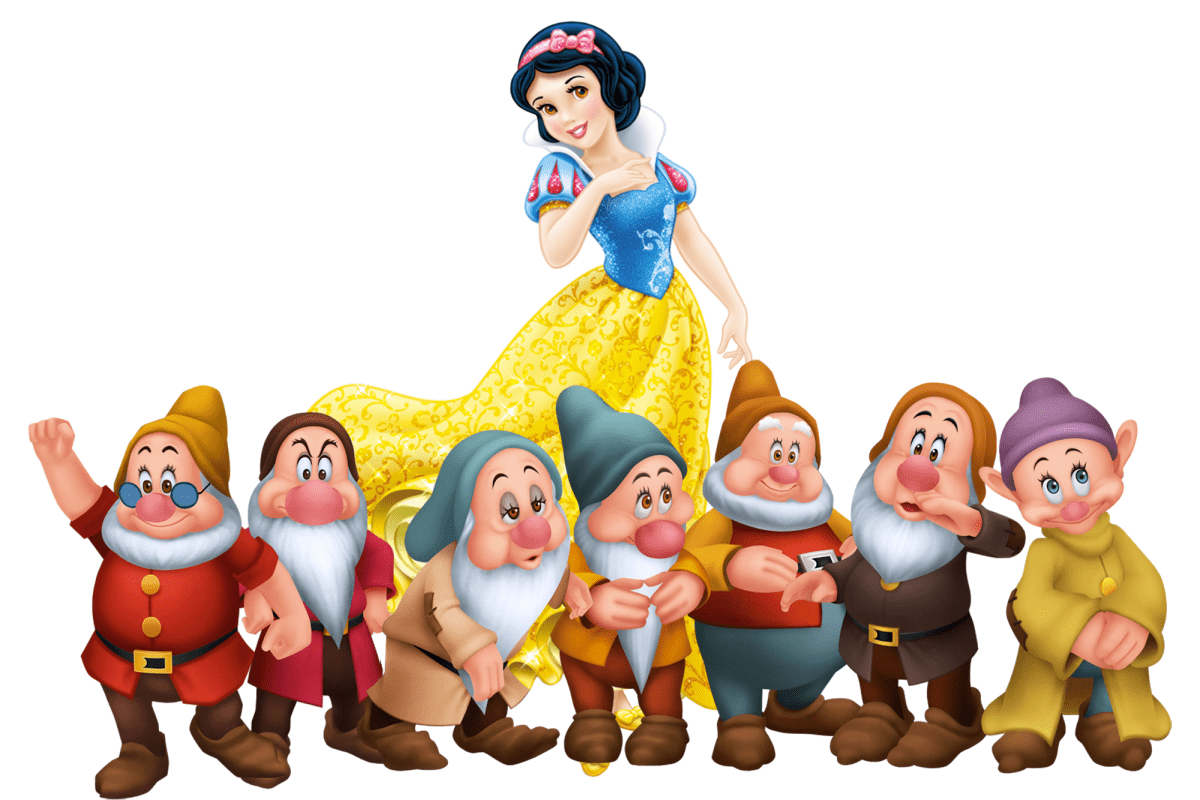 Snow White With Dwarfs