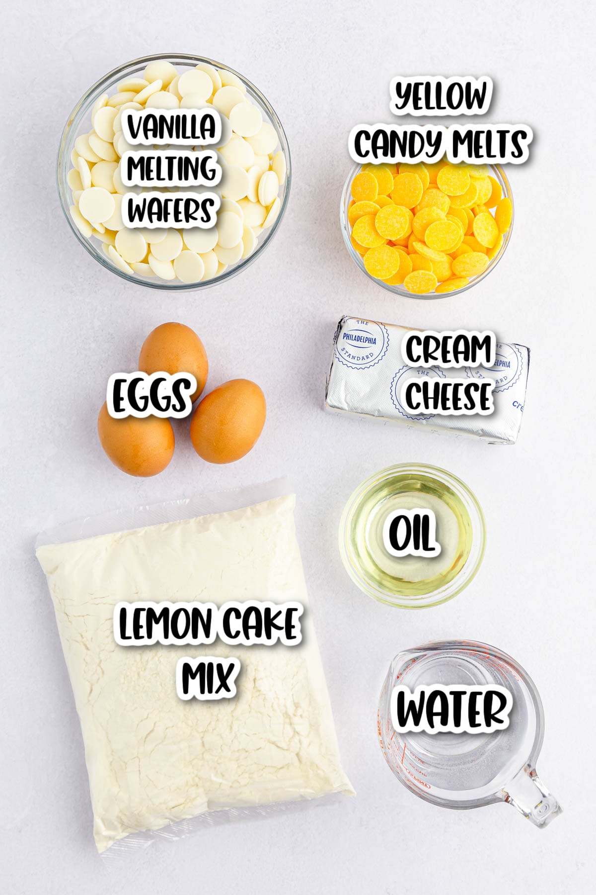 Lemon Cake Balls Ingredients