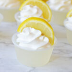 Lemonade Jello Shots recipe card