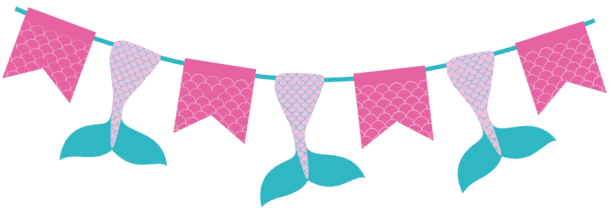 Free Printable Mermaid Food Labels - Fun Money Mom