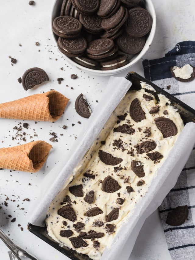 No Churn Oreo Ice Cream story - Fun Money Mom