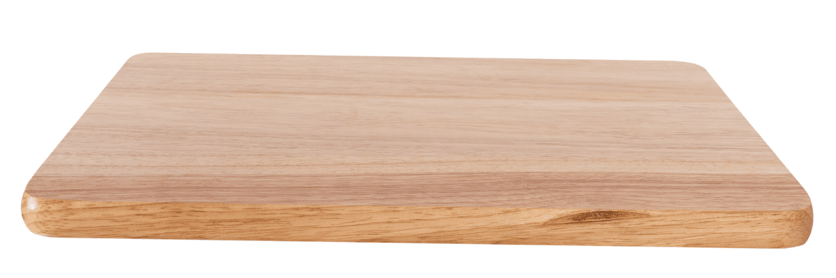 Wooden Cutting Board on white background
