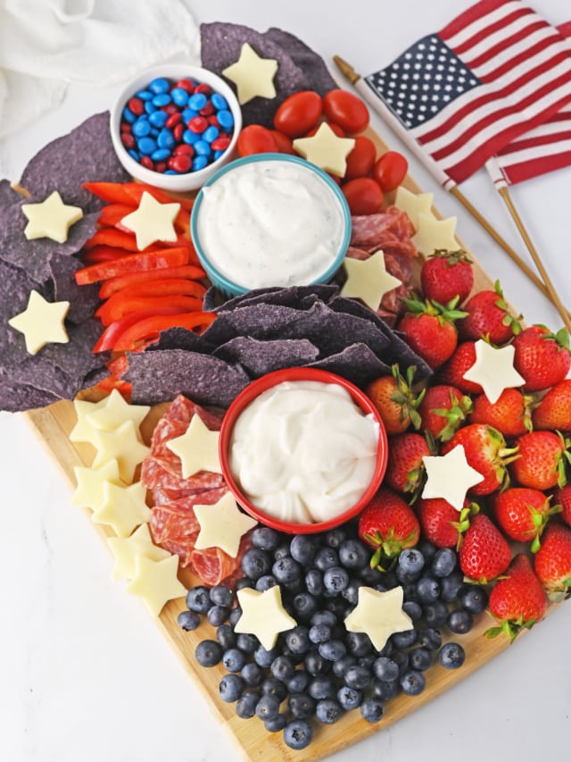 Fourth Of July Charcuterie Board Story