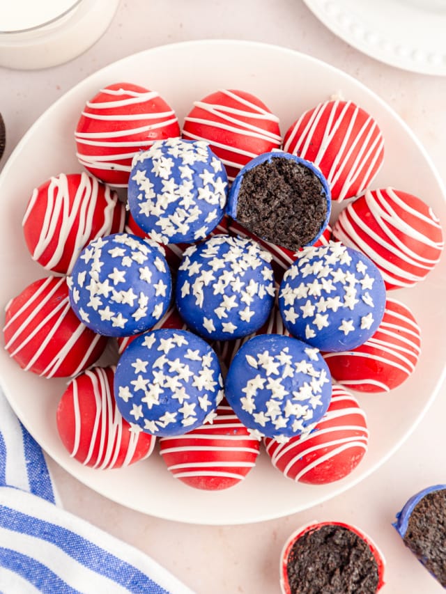 4th Of July Oreo Balls Story - Fun Money Mom