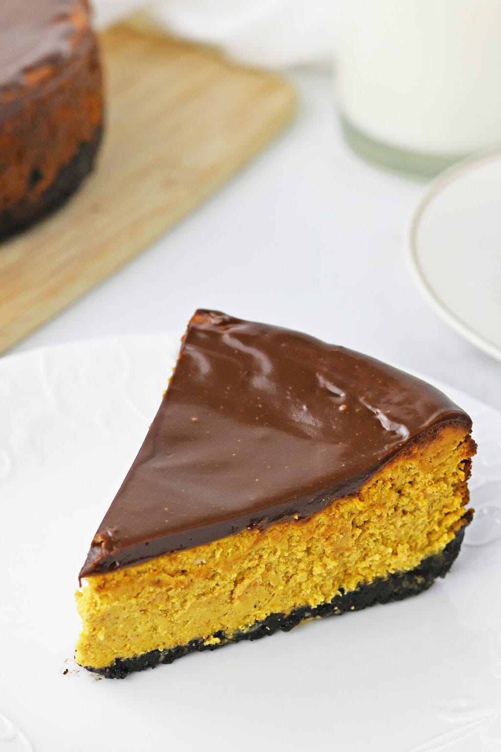Chocolate Pumpkin Cheesecake Recipe Fun Money Mom