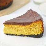 Chocolate Pumpkin Cheesecake for recipe card