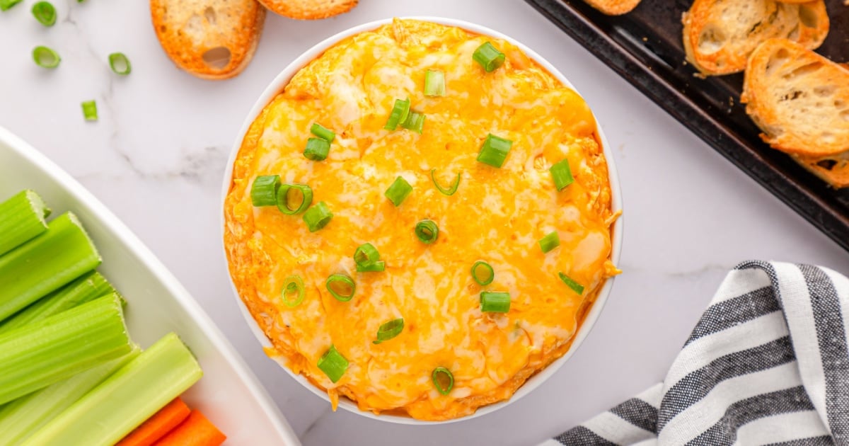 franks red hot buffalo chicken dip with ranch dressing Bring some extra protein to the tailgate with this easy, high-protein Buffalo  Chicken Dip recipe!