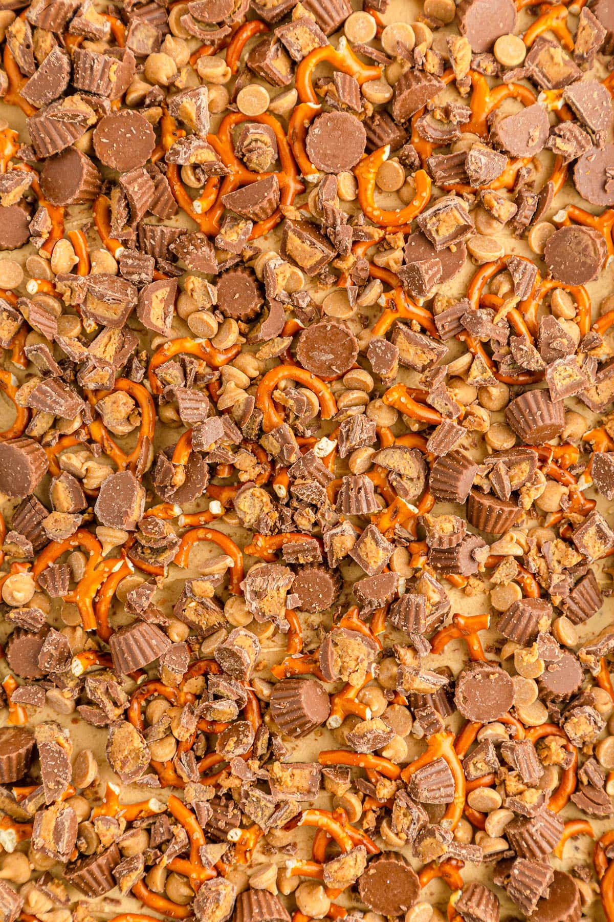Reeses peanut butter cocoa krispie treats