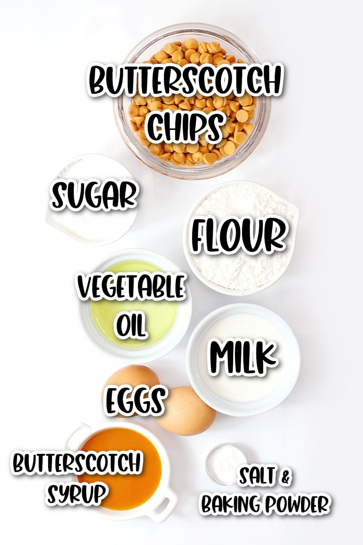 Butterbeer Pancakes Ingredients
