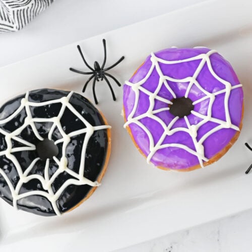 Halloween Donuts recipe card