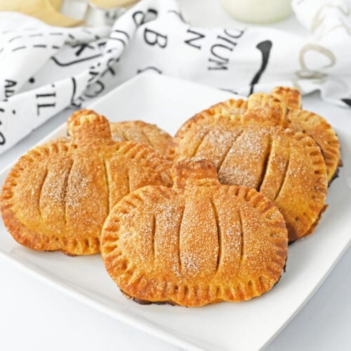 Pumpkin hand pies image for recipe card