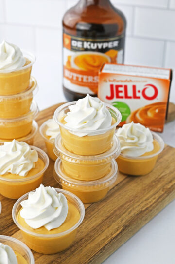 Butterscotch Pudding Shots - Fun Money Mom