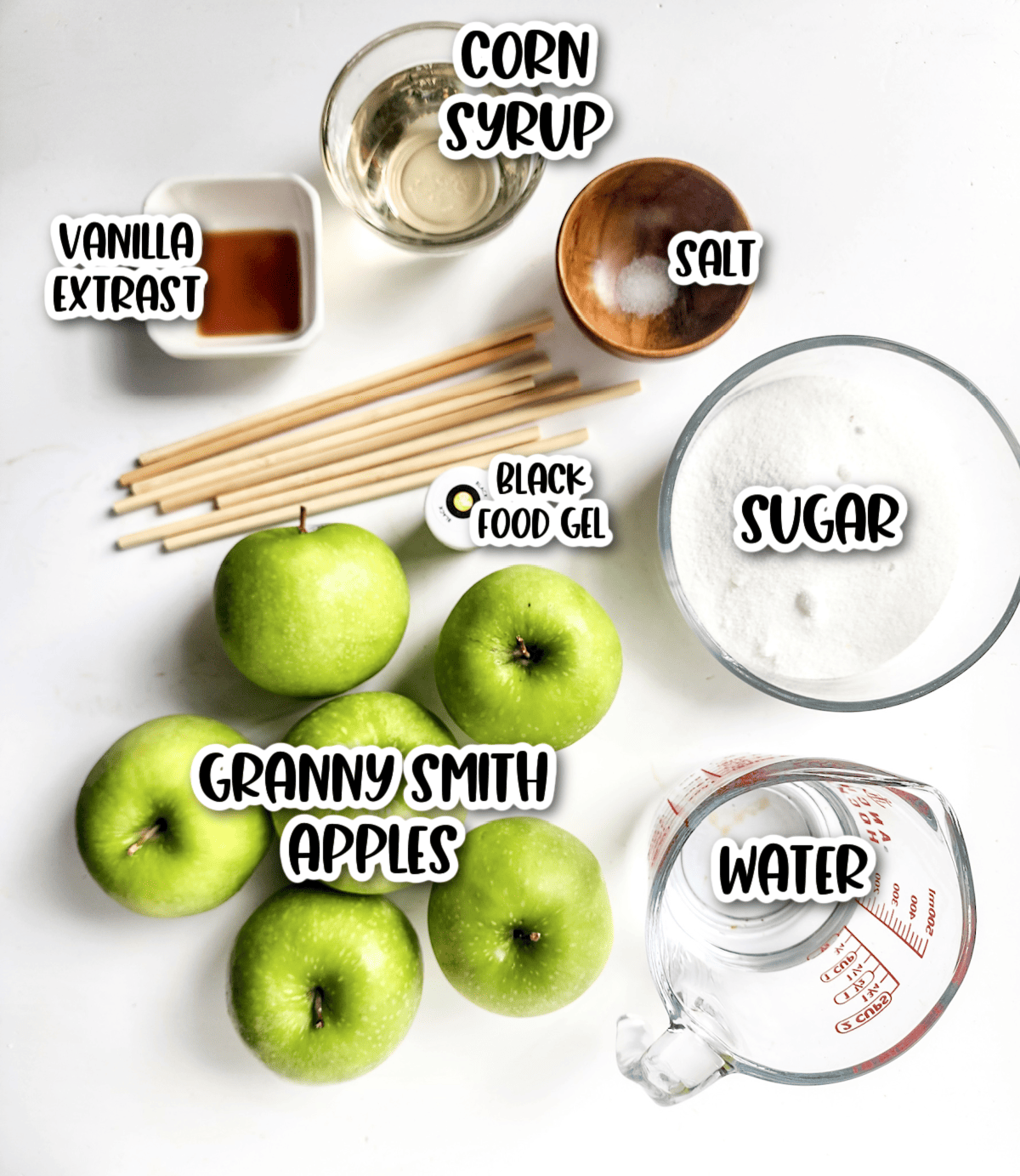 Ingredients for poison apples