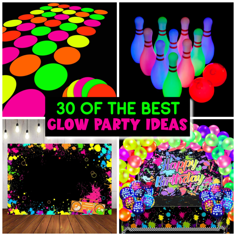 30+ Of The Best Glow In The Dark Party Ideas