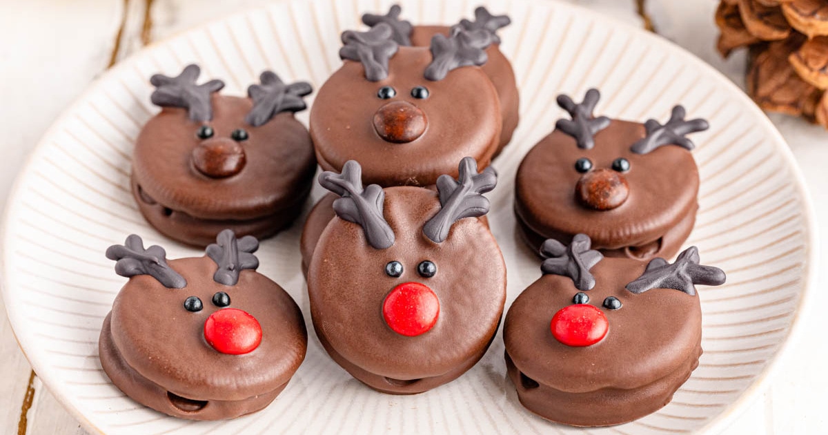 Oreo Reindeer Cookies