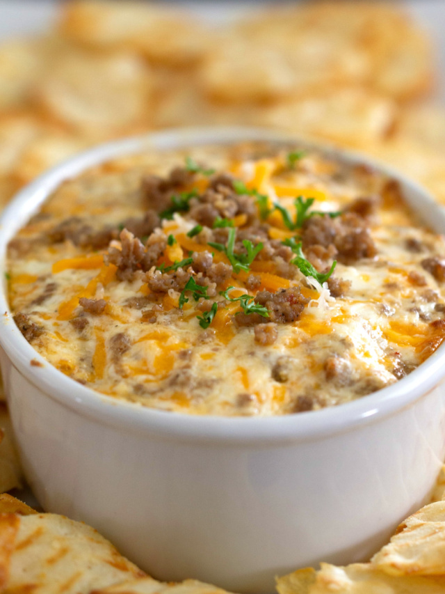 Sausage Dip With Cream Cheese And Cheddar