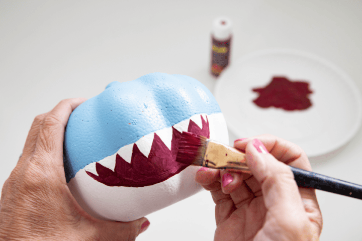 Baby Shark Pumpkin Painting Craft - Fun Money Mom