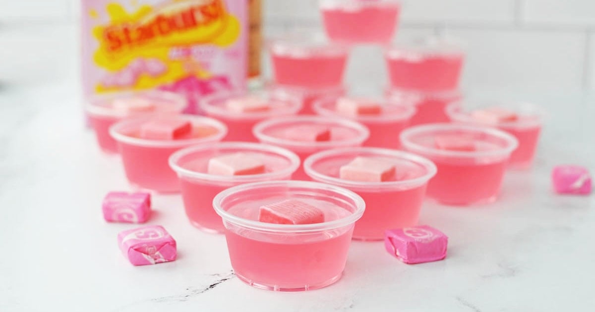 Starburst Jello Shots
