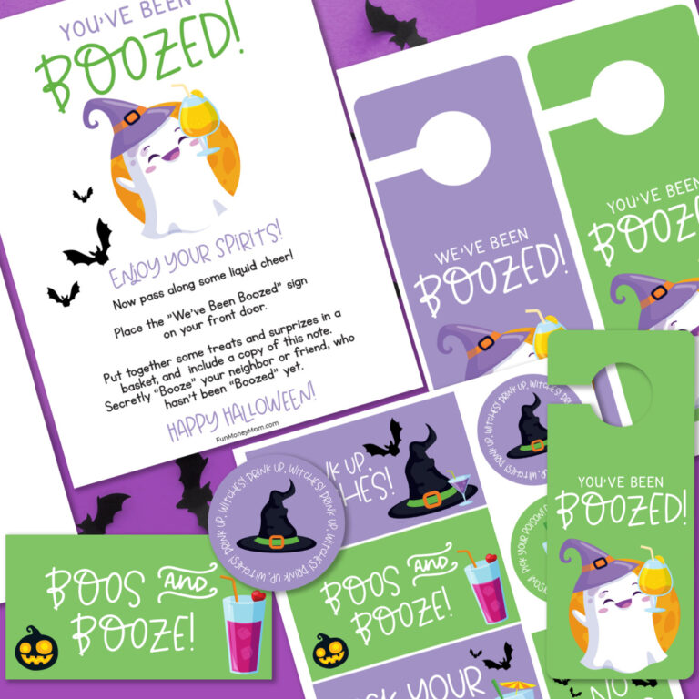 You’ve Been Boozed (Free Printable)