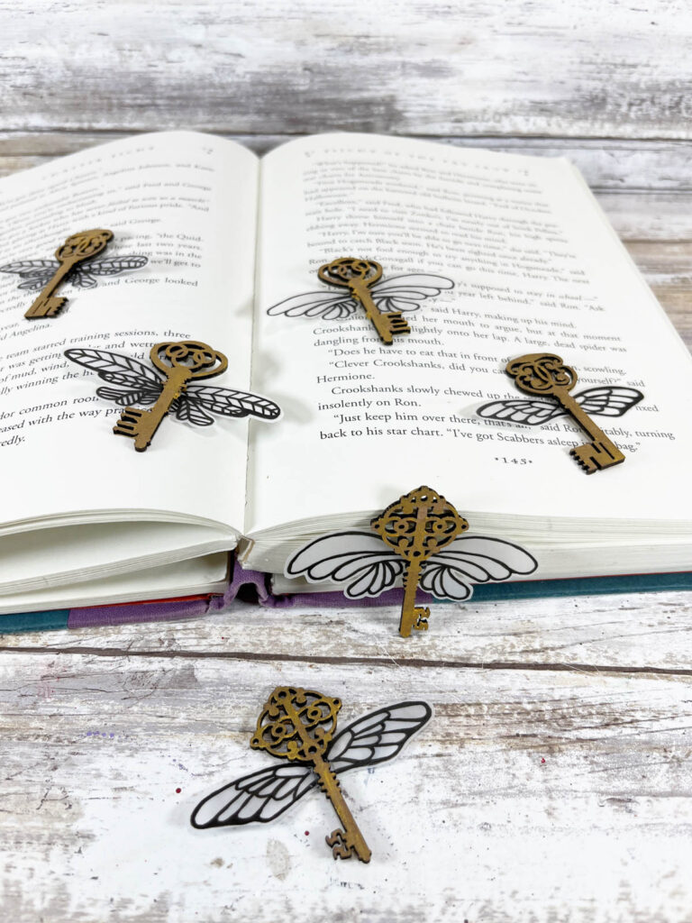 DIY Harry Potter Flying Keys Craft (with printable wings)