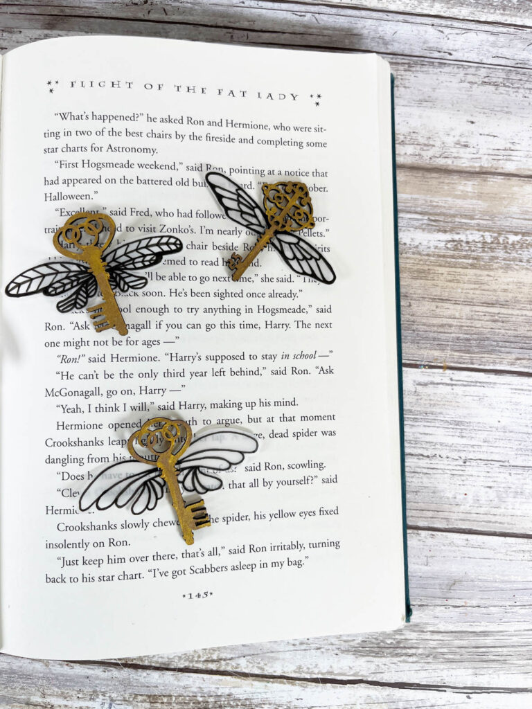 DIY Harry Potter Flying Keys Craft (with printable wings)