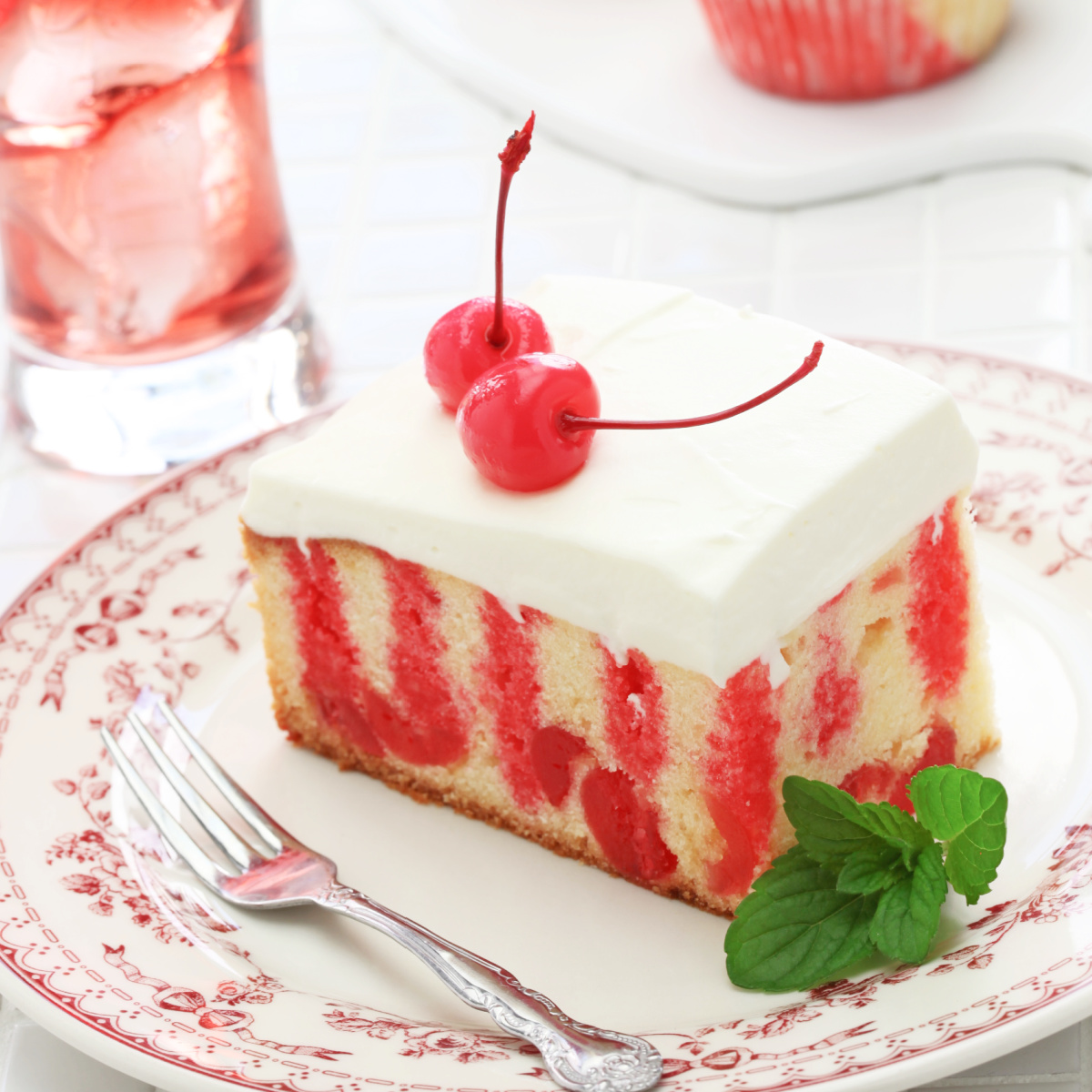 Easy Strawberry Poke Cake With Jello - Fun Money Mom