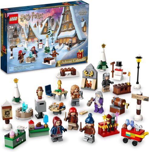 Lego harry potter's winter wonderland set.