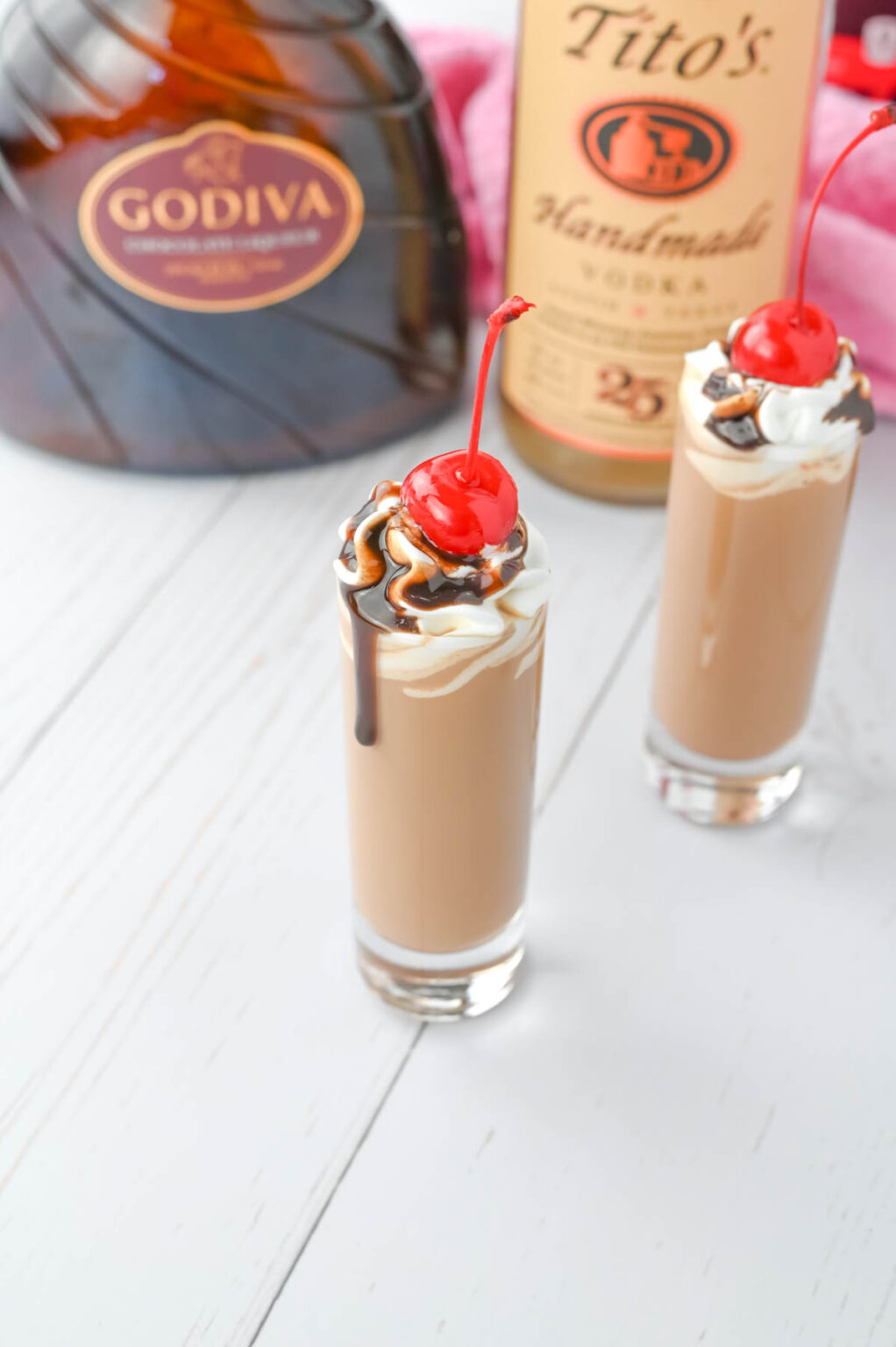 Chocolate Covered Cherry Shots - Fun Money Mom