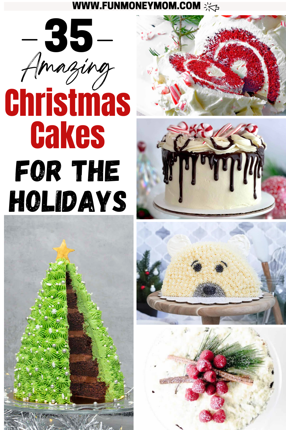 35+ Best Christmas Cakes For The Holidays - Fun Money Mom